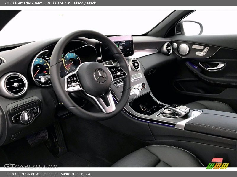 Black / Black 2020 Mercedes-Benz C 300 Cabriolet