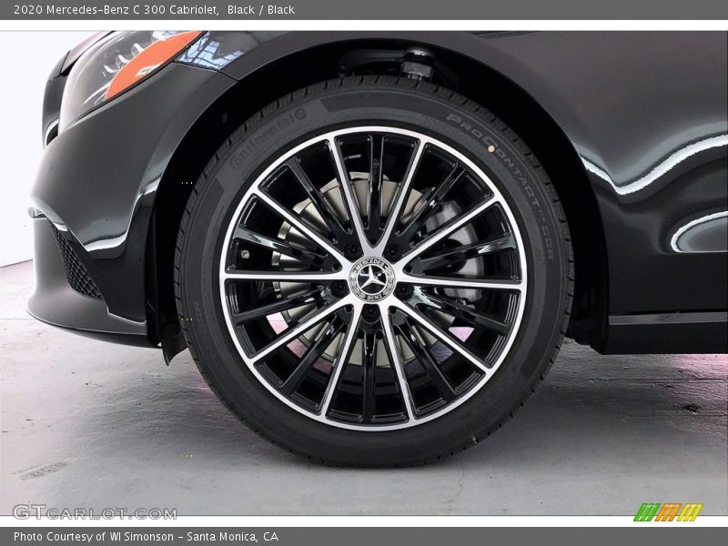 Black / Black 2020 Mercedes-Benz C 300 Cabriolet