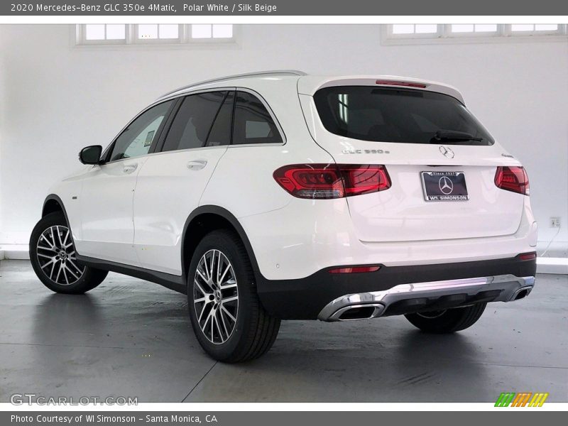Polar White / Silk Beige 2020 Mercedes-Benz GLC 350e 4Matic