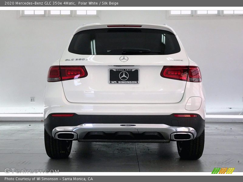 Polar White / Silk Beige 2020 Mercedes-Benz GLC 350e 4Matic