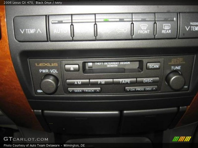 Black Onyx / Ivory 2006 Lexus GX 470