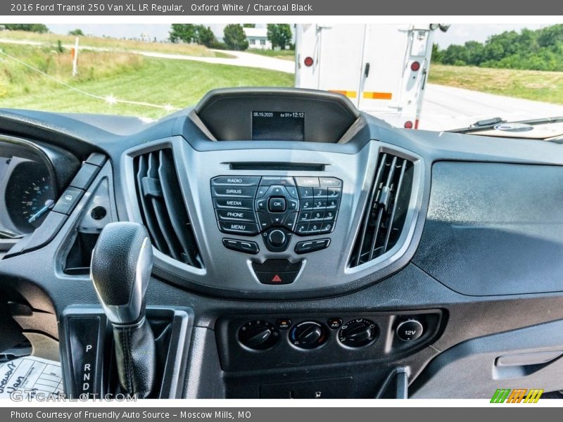 Controls of 2016 Transit 250 Van XL LR Regular