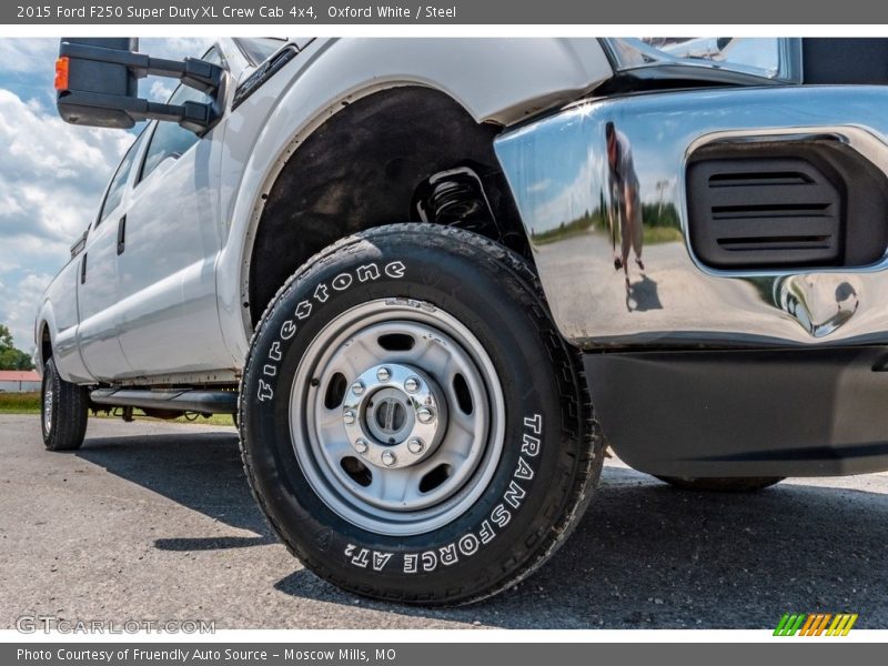Oxford White / Steel 2015 Ford F250 Super Duty XL Crew Cab 4x4