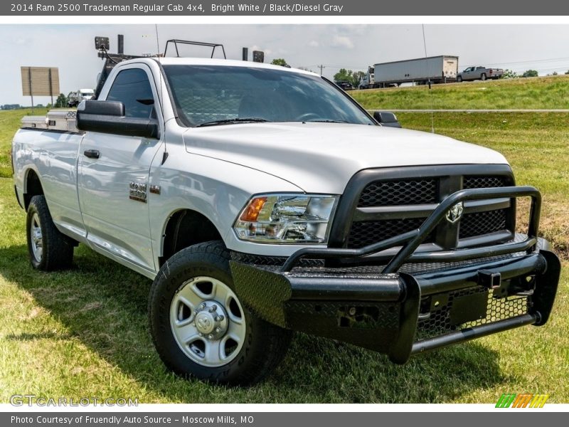 Bright White / Black/Diesel Gray 2014 Ram 2500 Tradesman Regular Cab 4x4