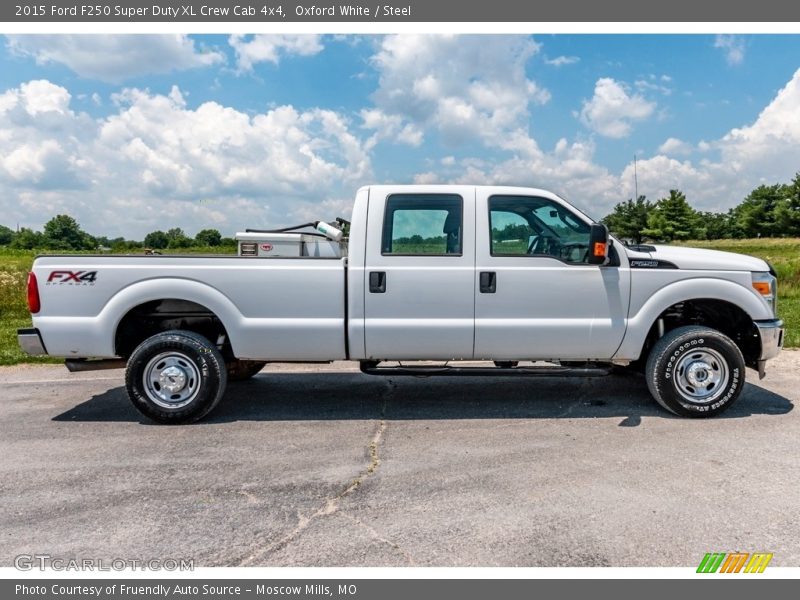 Oxford White / Steel 2015 Ford F250 Super Duty XL Crew Cab 4x4