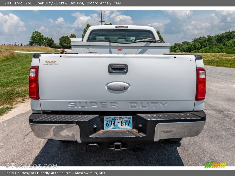 Oxford White / Steel 2015 Ford F250 Super Duty XL Crew Cab 4x4