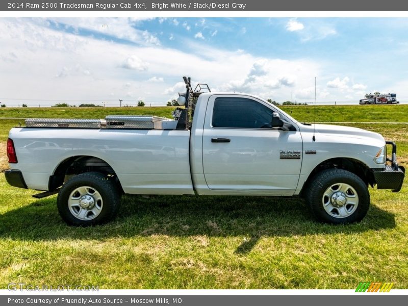 Bright White / Black/Diesel Gray 2014 Ram 2500 Tradesman Regular Cab 4x4