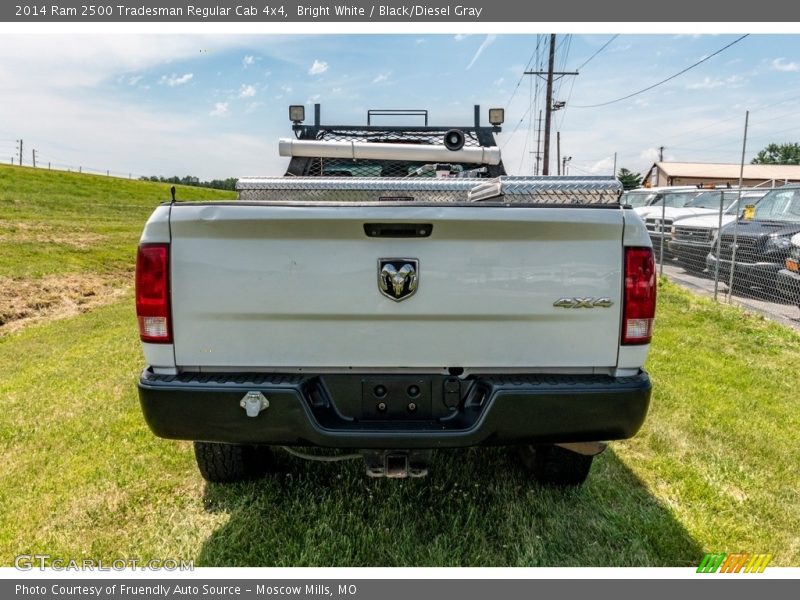 Bright White / Black/Diesel Gray 2014 Ram 2500 Tradesman Regular Cab 4x4