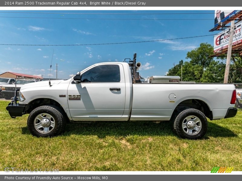Bright White / Black/Diesel Gray 2014 Ram 2500 Tradesman Regular Cab 4x4