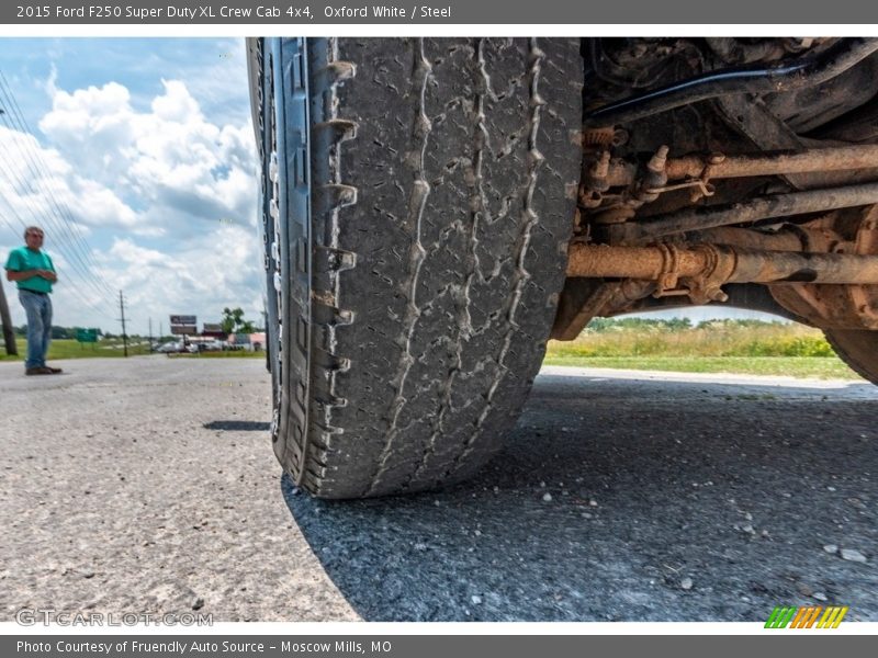 Oxford White / Steel 2015 Ford F250 Super Duty XL Crew Cab 4x4