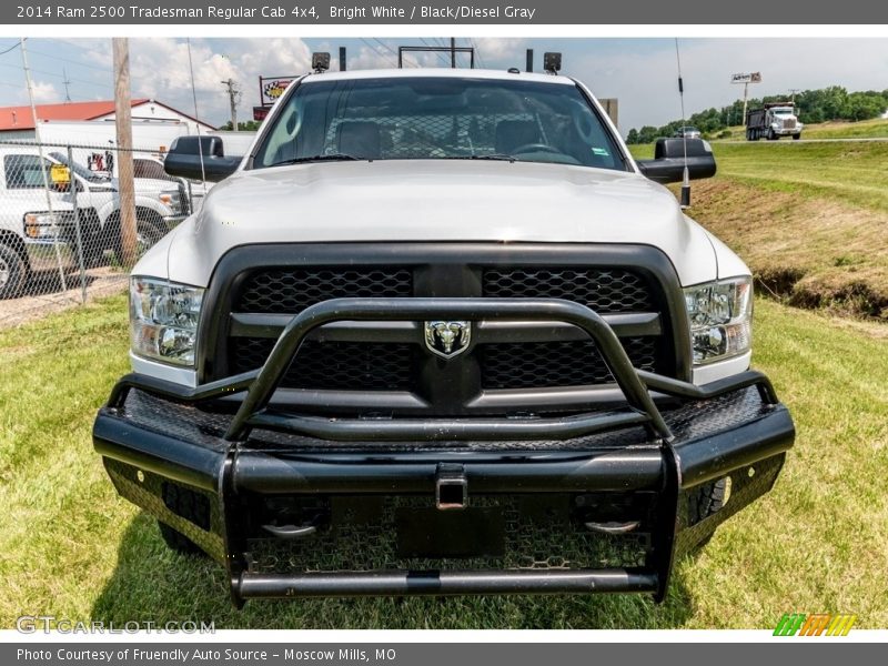 Bright White / Black/Diesel Gray 2014 Ram 2500 Tradesman Regular Cab 4x4