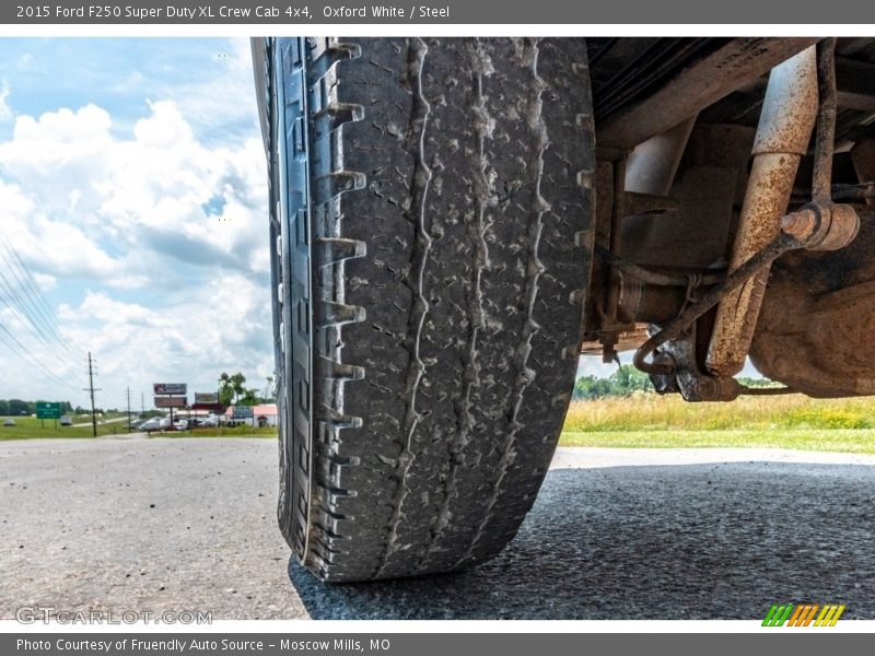 Oxford White / Steel 2015 Ford F250 Super Duty XL Crew Cab 4x4