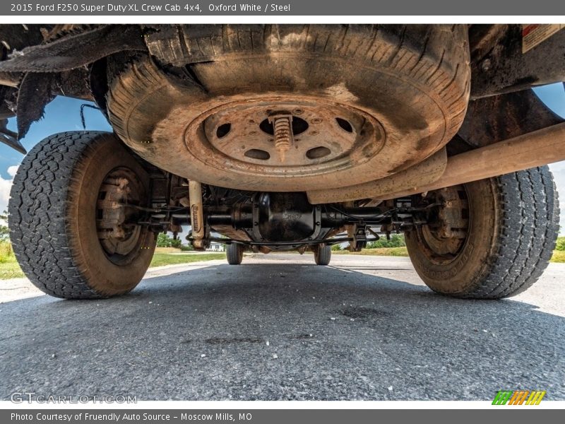 Oxford White / Steel 2015 Ford F250 Super Duty XL Crew Cab 4x4