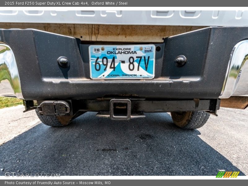 Oxford White / Steel 2015 Ford F250 Super Duty XL Crew Cab 4x4