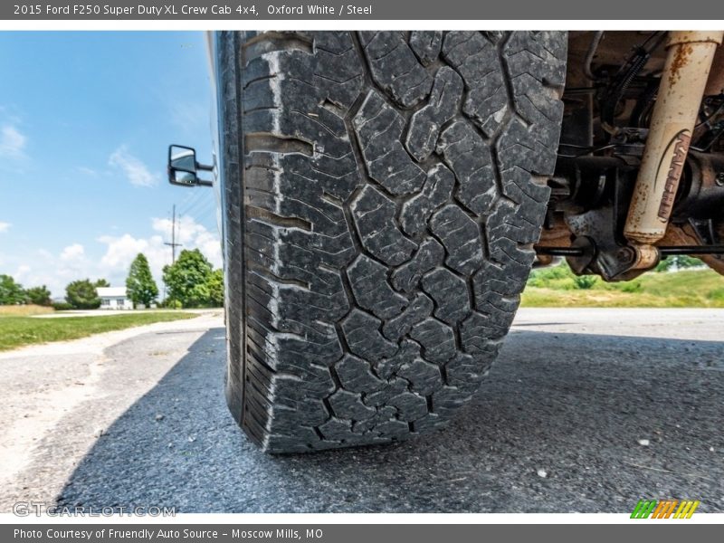 Oxford White / Steel 2015 Ford F250 Super Duty XL Crew Cab 4x4