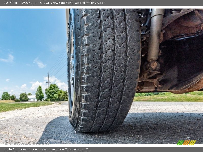 Oxford White / Steel 2015 Ford F250 Super Duty XL Crew Cab 4x4