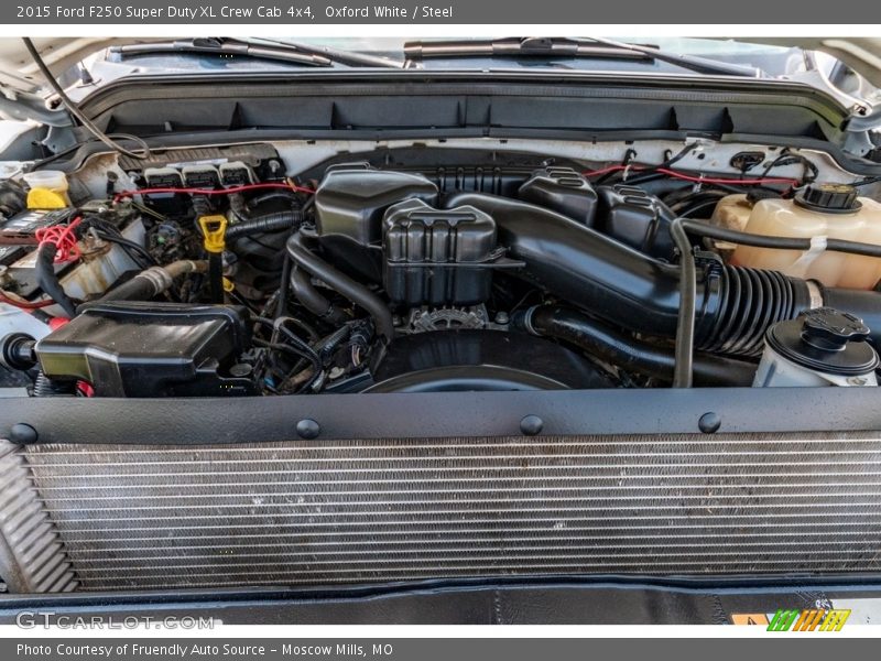 Oxford White / Steel 2015 Ford F250 Super Duty XL Crew Cab 4x4