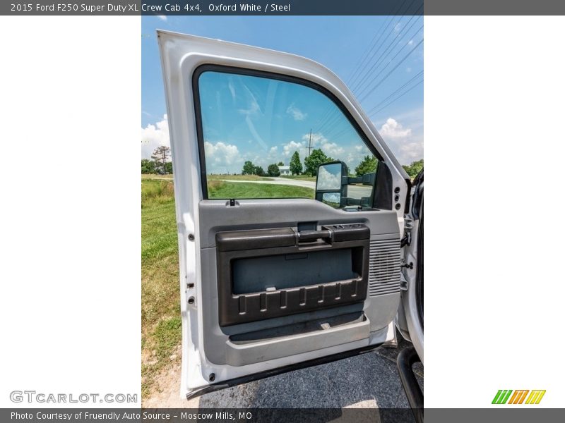 Oxford White / Steel 2015 Ford F250 Super Duty XL Crew Cab 4x4