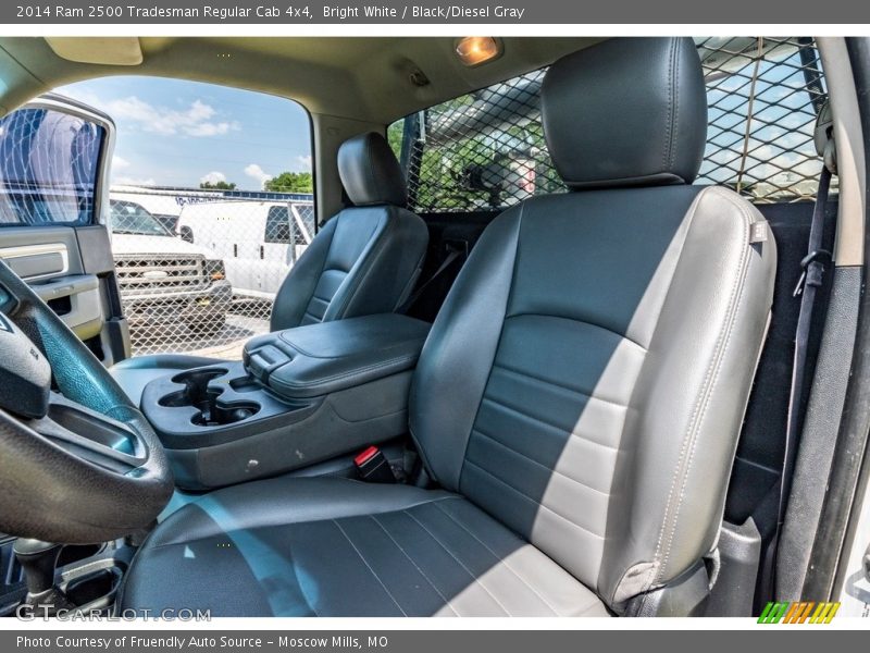 Bright White / Black/Diesel Gray 2014 Ram 2500 Tradesman Regular Cab 4x4