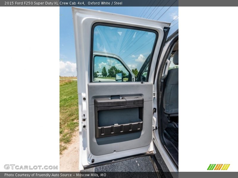 Oxford White / Steel 2015 Ford F250 Super Duty XL Crew Cab 4x4