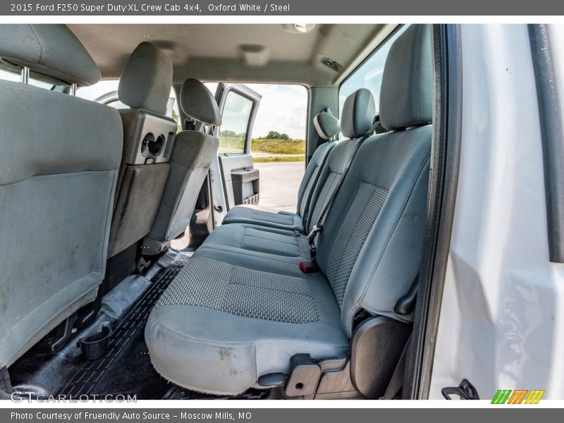 Oxford White / Steel 2015 Ford F250 Super Duty XL Crew Cab 4x4