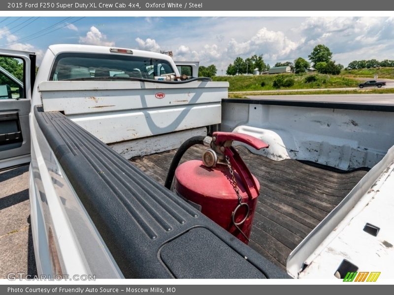 Oxford White / Steel 2015 Ford F250 Super Duty XL Crew Cab 4x4