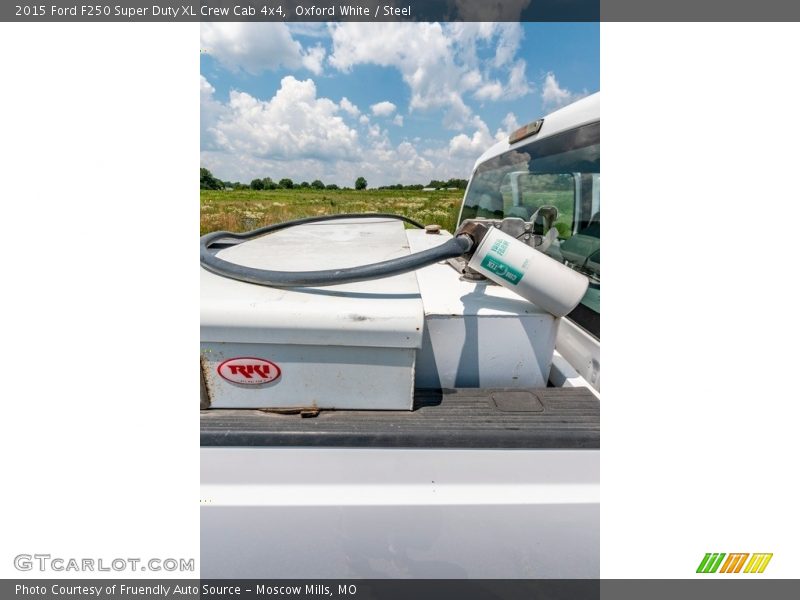 Oxford White / Steel 2015 Ford F250 Super Duty XL Crew Cab 4x4