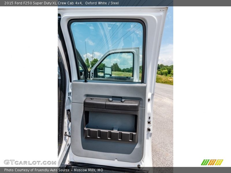 Oxford White / Steel 2015 Ford F250 Super Duty XL Crew Cab 4x4