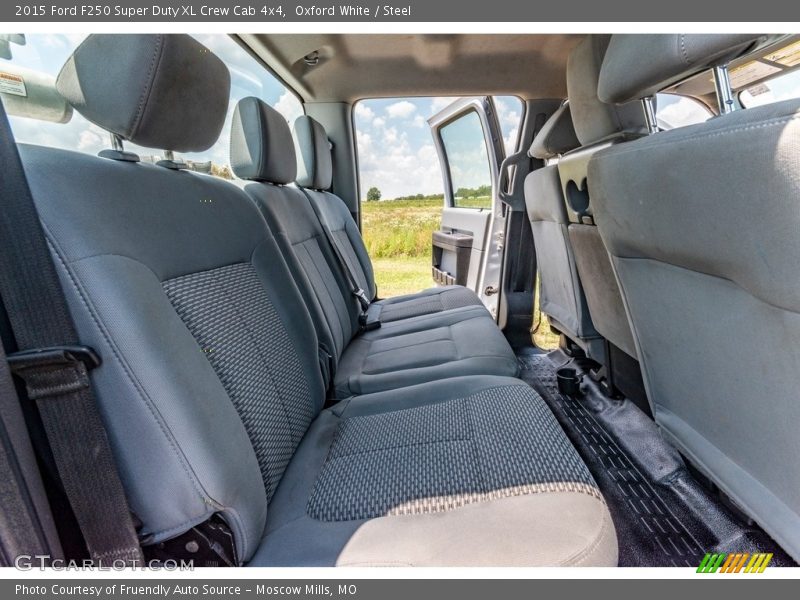 Oxford White / Steel 2015 Ford F250 Super Duty XL Crew Cab 4x4