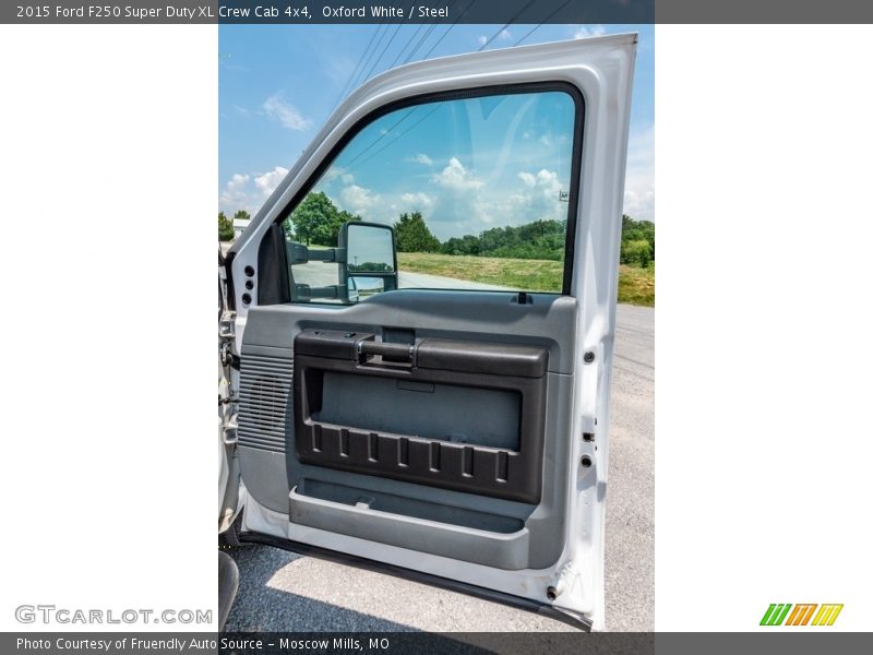 Oxford White / Steel 2015 Ford F250 Super Duty XL Crew Cab 4x4