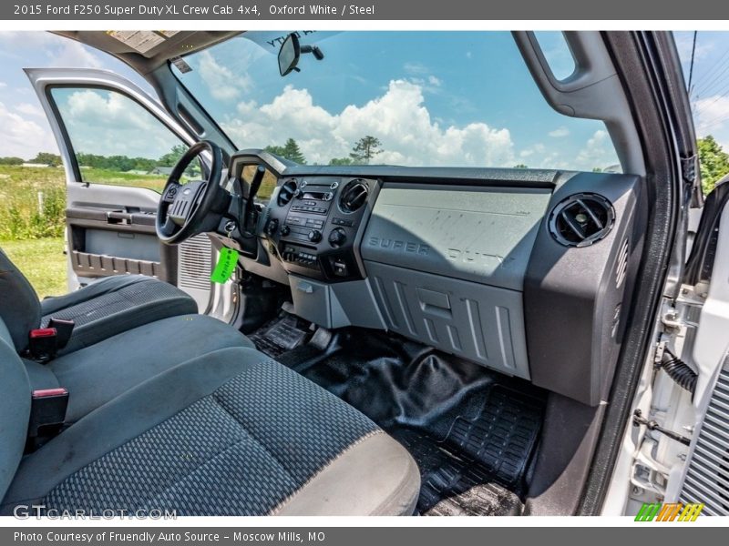 Oxford White / Steel 2015 Ford F250 Super Duty XL Crew Cab 4x4