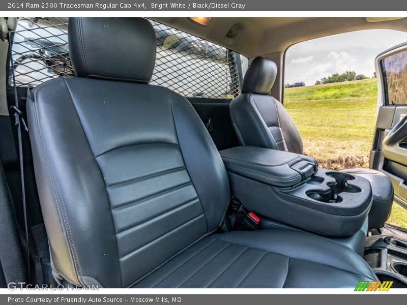 Bright White / Black/Diesel Gray 2014 Ram 2500 Tradesman Regular Cab 4x4
