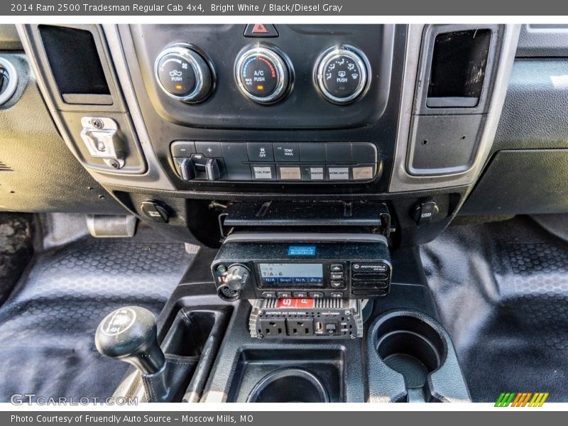 Bright White / Black/Diesel Gray 2014 Ram 2500 Tradesman Regular Cab 4x4