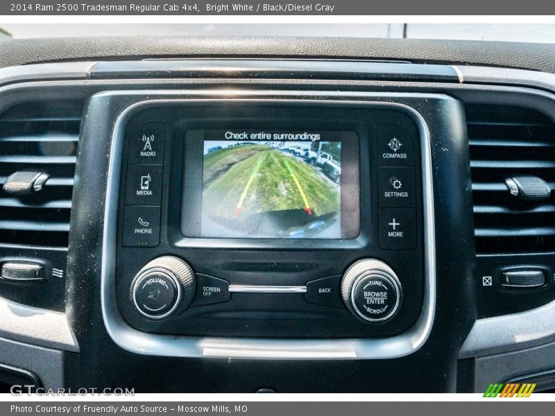 Bright White / Black/Diesel Gray 2014 Ram 2500 Tradesman Regular Cab 4x4