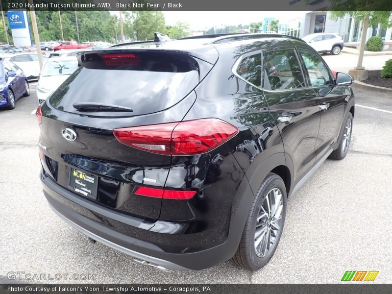 Black Noir Pearl / Black 2020 Hyundai Tucson Ultimate AWD