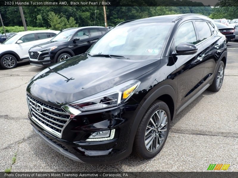 Black Noir Pearl / Black 2020 Hyundai Tucson Ultimate AWD
