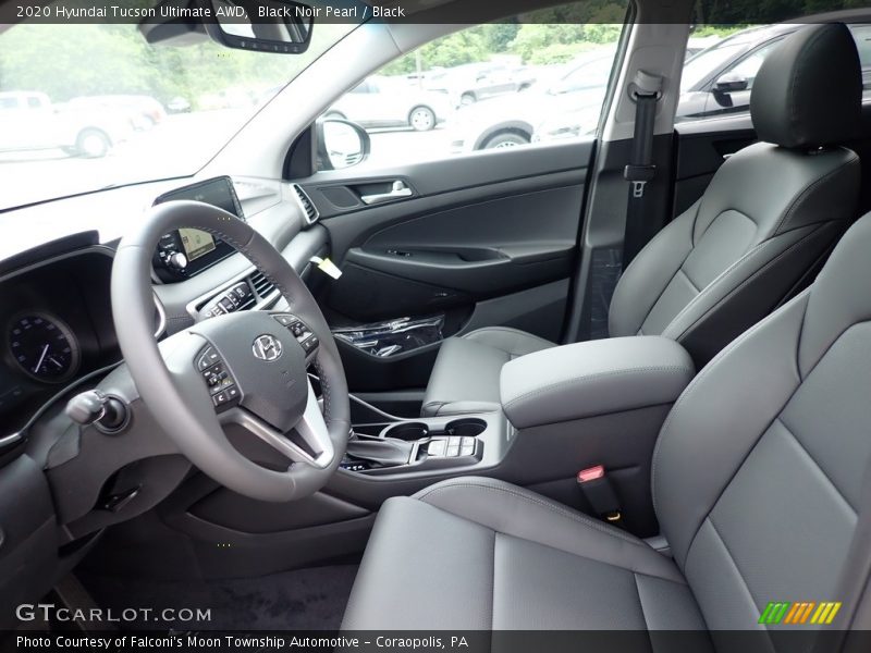 Black Noir Pearl / Black 2020 Hyundai Tucson Ultimate AWD