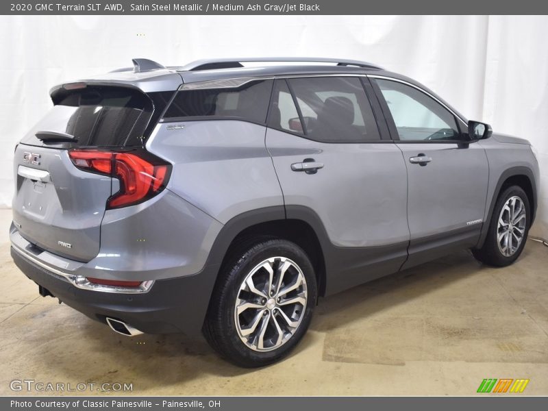 Satin Steel Metallic / Medium Ash Gray/Jet Black 2020 GMC Terrain SLT AWD