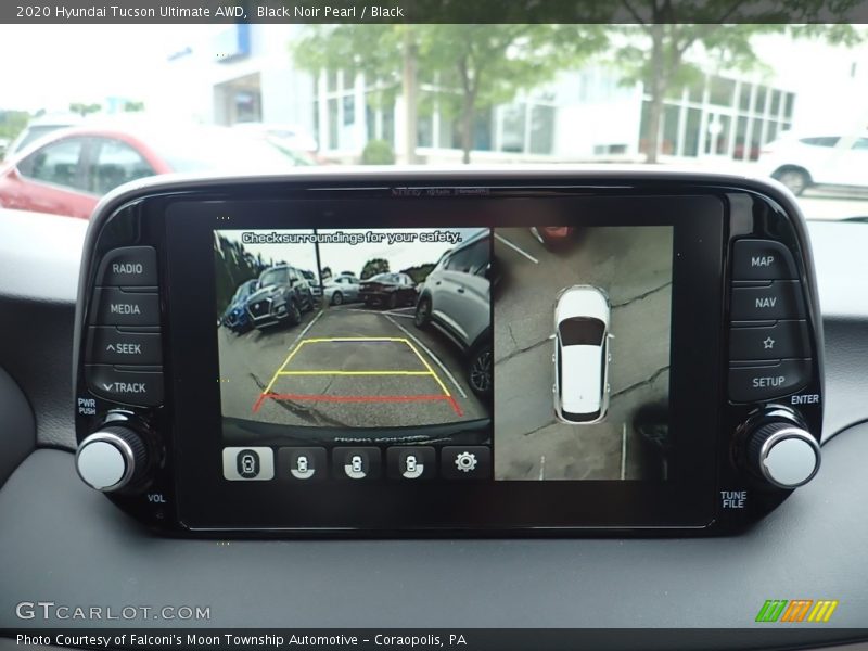 Black Noir Pearl / Black 2020 Hyundai Tucson Ultimate AWD