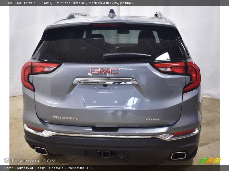 Satin Steel Metallic / Medium Ash Gray/Jet Black 2020 GMC Terrain SLT AWD