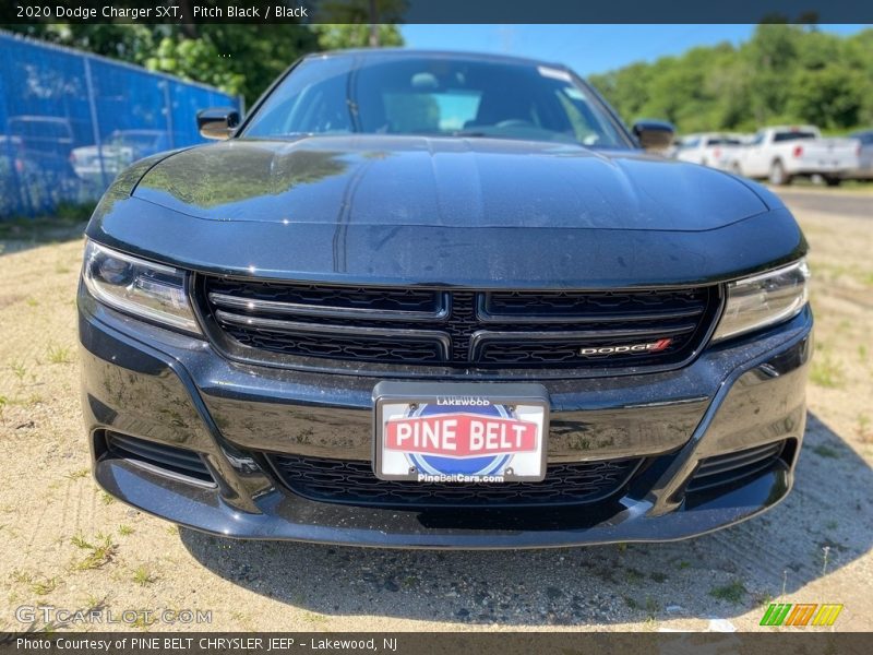 Pitch Black / Black 2020 Dodge Charger SXT