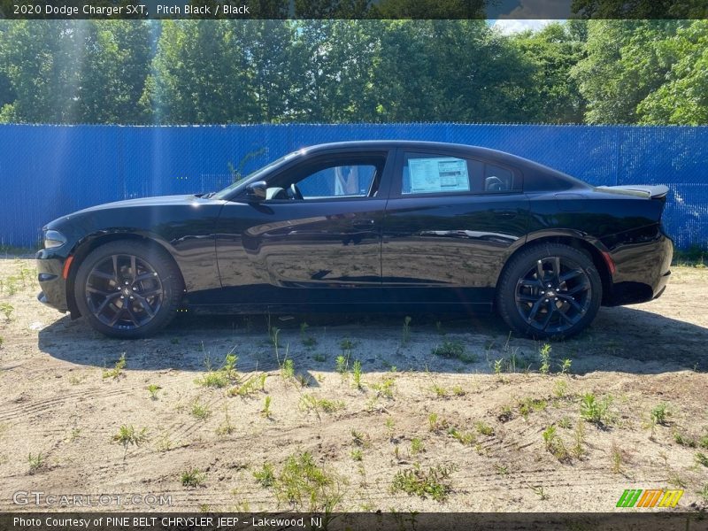 Pitch Black / Black 2020 Dodge Charger SXT