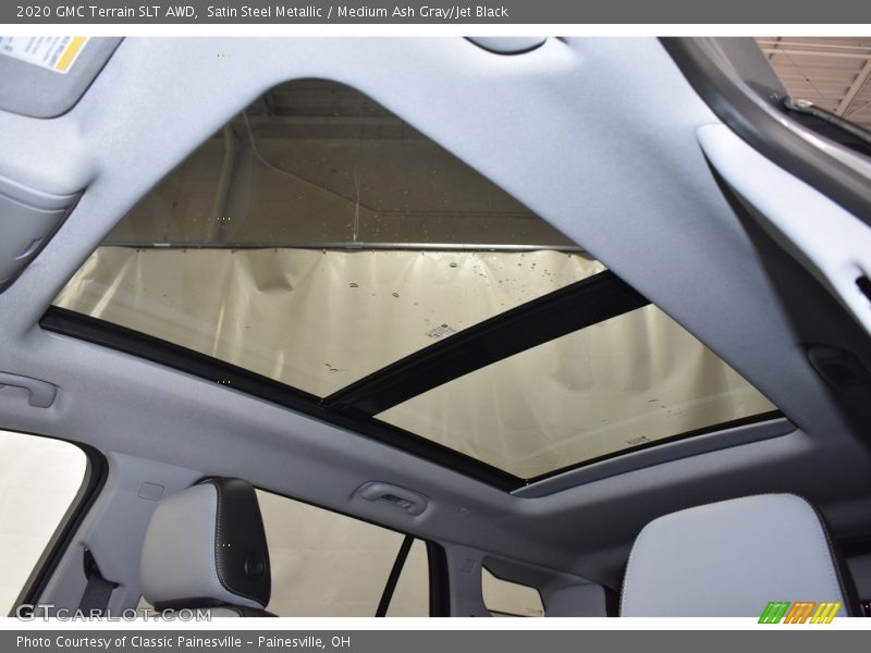 Satin Steel Metallic / Medium Ash Gray/Jet Black 2020 GMC Terrain SLT AWD