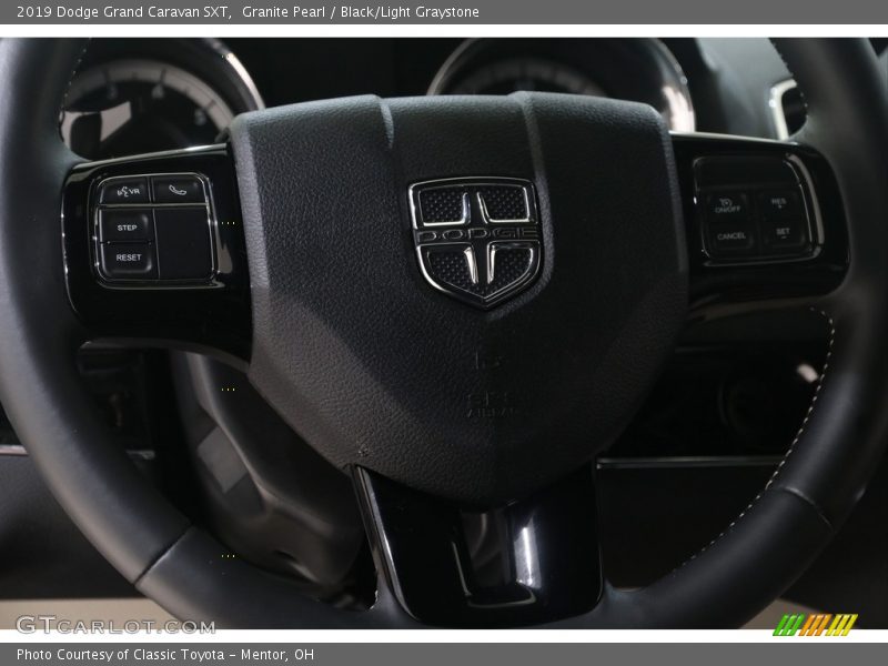 Granite Pearl / Black/Light Graystone 2019 Dodge Grand Caravan SXT