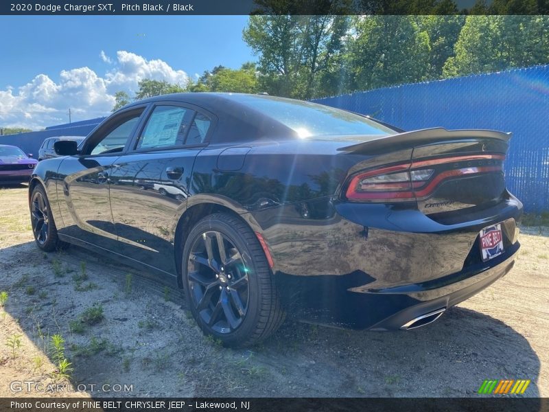 Pitch Black / Black 2020 Dodge Charger SXT