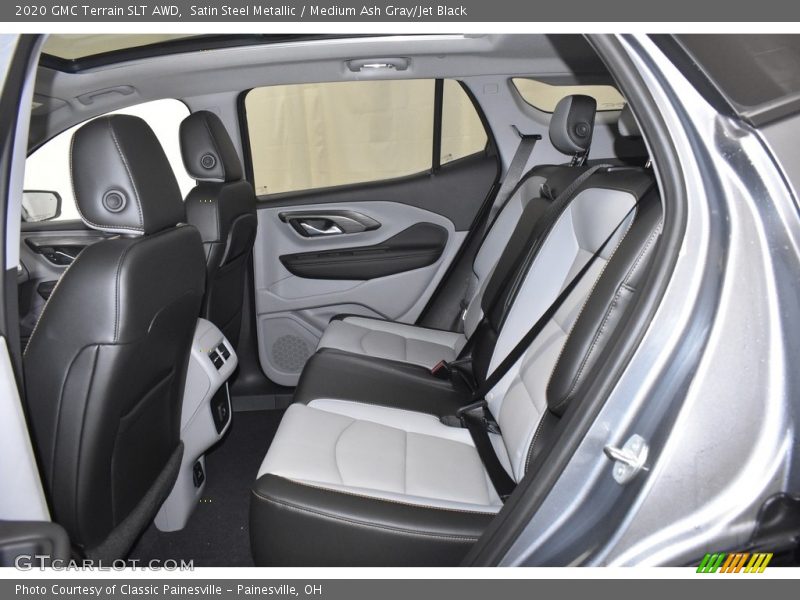 Satin Steel Metallic / Medium Ash Gray/Jet Black 2020 GMC Terrain SLT AWD