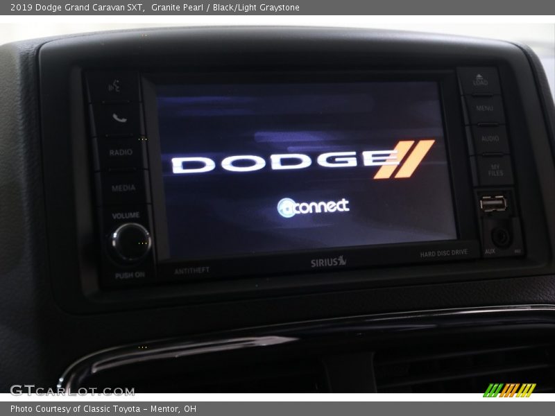 Granite Pearl / Black/Light Graystone 2019 Dodge Grand Caravan SXT