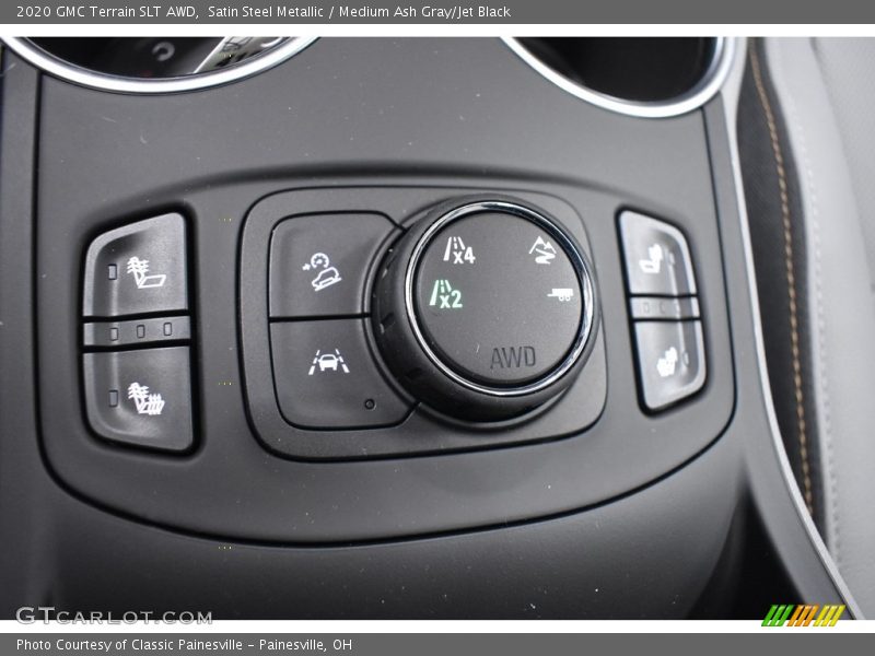 Satin Steel Metallic / Medium Ash Gray/Jet Black 2020 GMC Terrain SLT AWD
