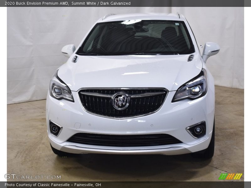 Summit White / Dark Galvanized 2020 Buick Envision Premium AWD