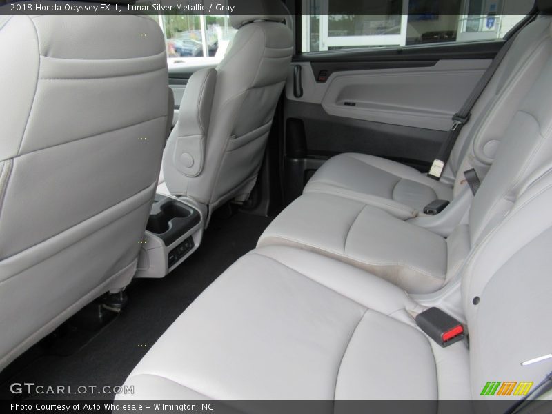Lunar Silver Metallic / Gray 2018 Honda Odyssey EX-L